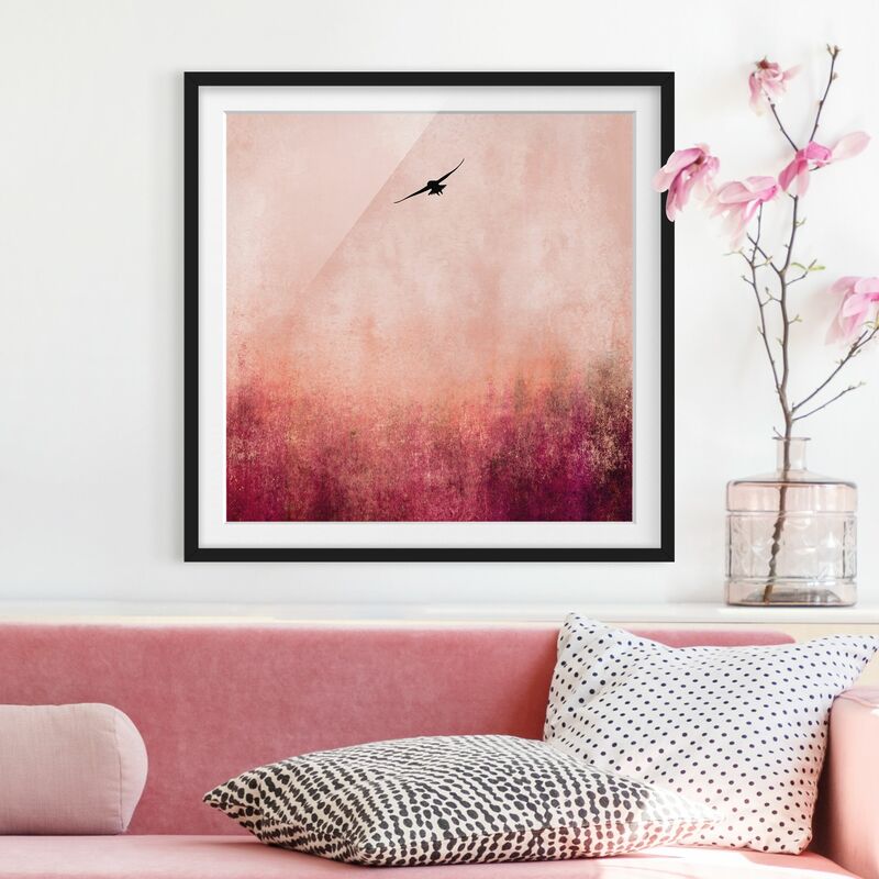 Póster enmarcado - Uccellino al tramonto Dimensión LxA: 70cm x 70cm, Marco: Negro
Póster enmarcado - Uccellino al tramonto Dimensión LxA: 70cm x 70cm, Marco: Negro