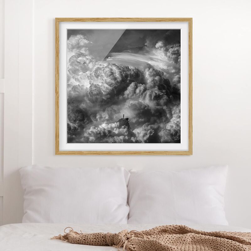 Póster enmarcado - Una tempesta è in arrivo Dimensión LxA: 30cm x 30cm, Marco: Roble
Póster enmarcado - Una tempesta è in arrivo Dimensión LxA: 30cm x 30cm, Marco: Roble