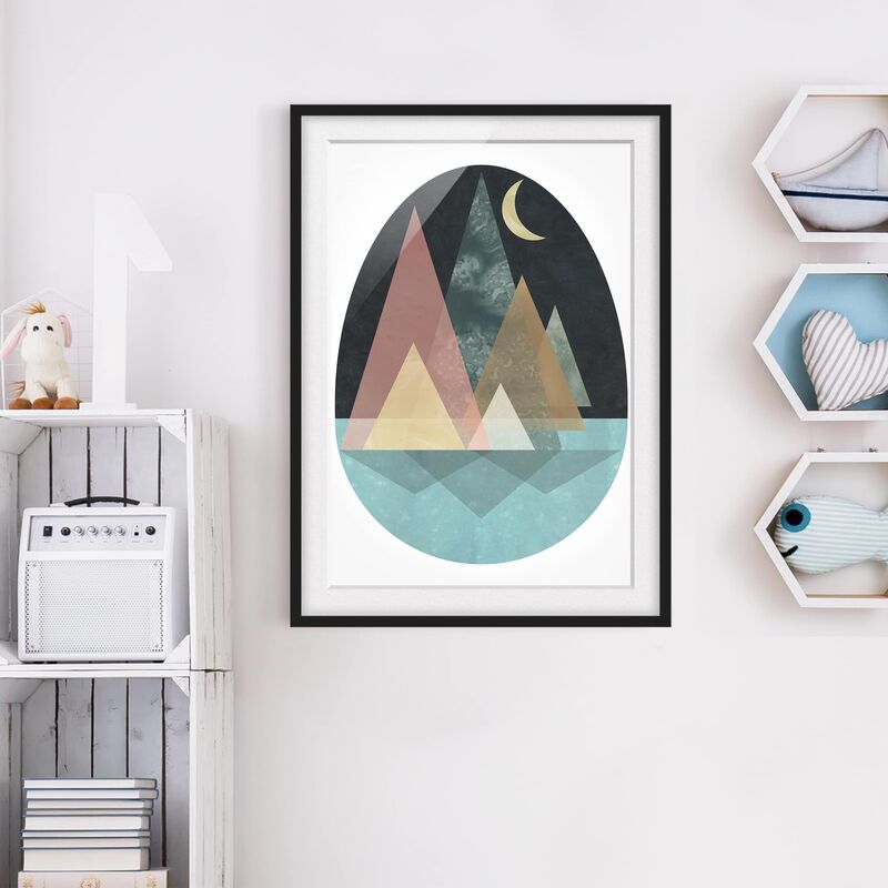 Póster enmarcado - Utopico Paesaggio - Luna Dimensión LxA: 24cm x 18cm, Marco: Negro
Póster enmarcado - Utopico Paesaggio - Luna Dimensión LxA: 24cm x 18cm, Marco: Negro