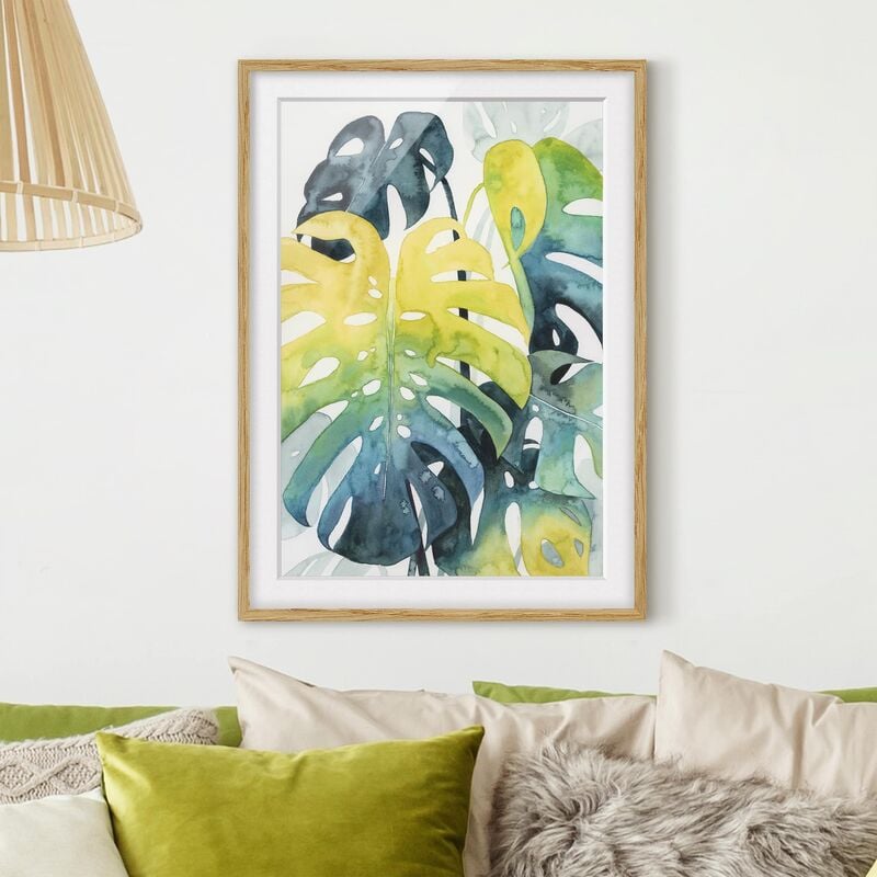 Póster enmarcado - Vegetazione Tropicale - Monstera Dimensión LxA: 40cm x 30cm, Marco: Roble
Póster enmarcado - Vegetazione Tropicale - Monstera Dimensión LxA: 40cm x 30cm, Marco: Roble