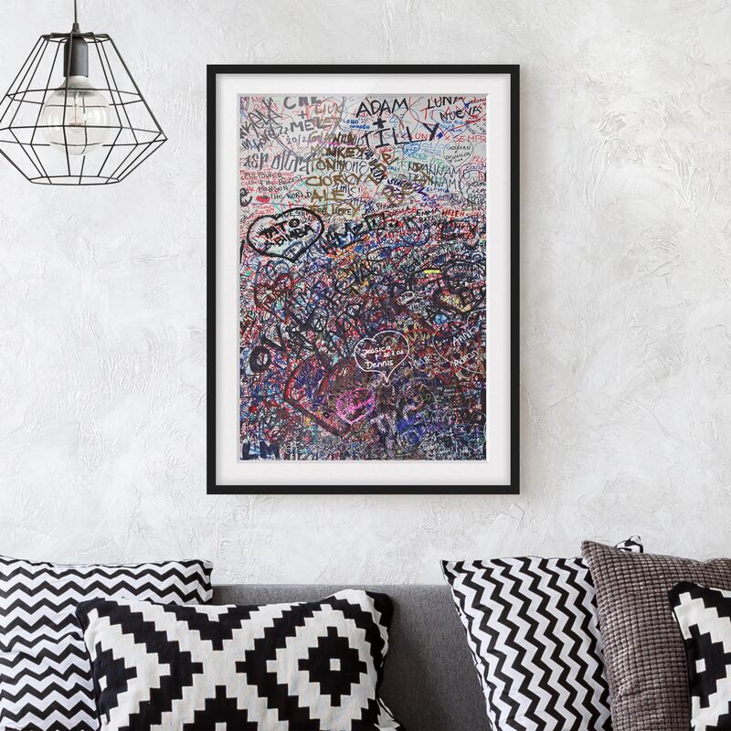 Póster enmarcado - Verona - Romeo & Juliet Dimensión LxA: 100cm x 70cm, Marco: Negro
Póster enmarcado - Verona - Romeo & Juliet Dimensión LxA: 100cm x 70cm, Marco: Negro