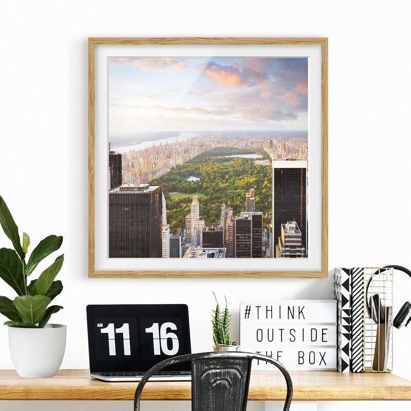 Póster enmarcado - View Of The Central Park Dimensión LxA: 30cm x 30cm, Marco: Roble
Póster enmarcado - View Of The Central Park Dimensión LxA: 30cm x 30cm, Marco: Roble
