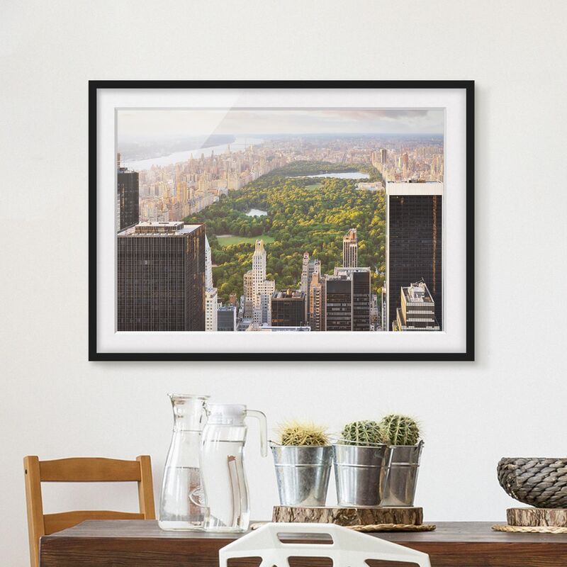 Póster enmarcado - View Over Central Park Dimensión LxA: 18cm x 24cm, Marco: Negro
Póster enmarcado - View Over Central Park Dimensión LxA: 18cm x 24cm, Marco: Negro