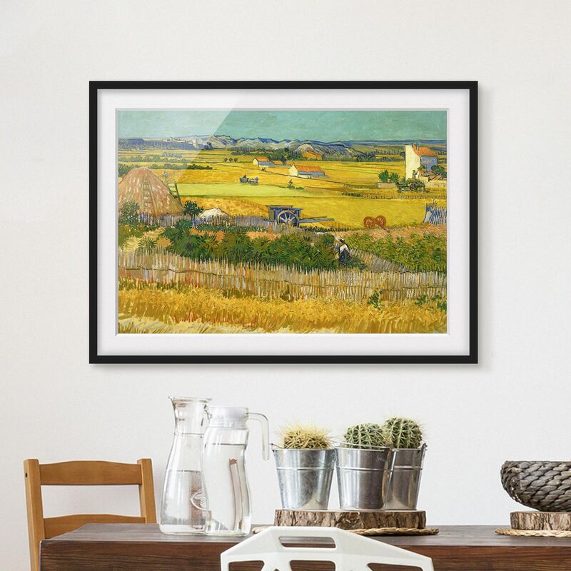 Póster enmarcado - Vincent Van Gogh - Harvest Dimensión LxA: 30cm x 40cm, Marco: Negro
Póster enmarcado - Vincent Van Gogh - Harvest Dimensión LxA: 30cm x 40cm, Marco: Negro