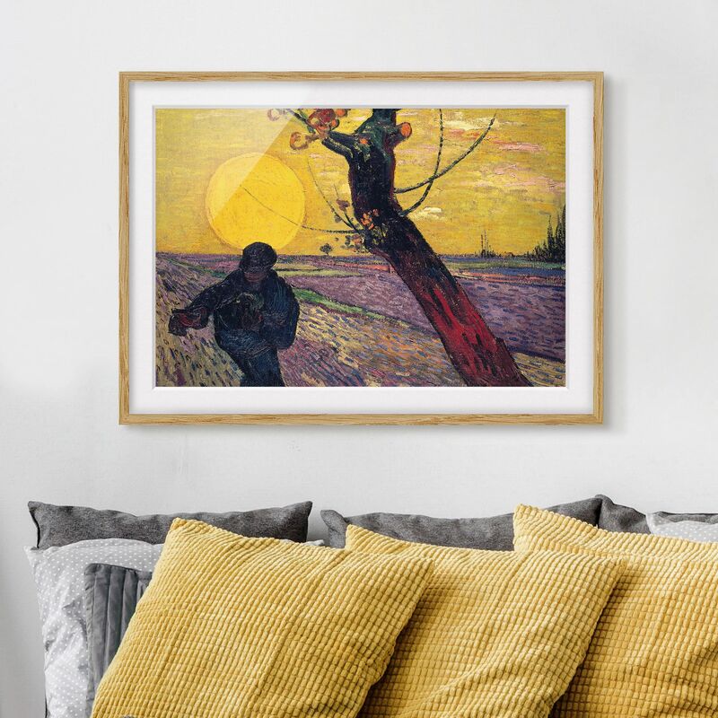 Póster enmarcado - Vincent Van Gogh - Sower Dimensión LxA: 30cm x 40cm, Marco: Roble
Póster enmarcado - Vincent Van Gogh - Sower Dimensión LxA: 30cm x 40cm, Marco: Roble