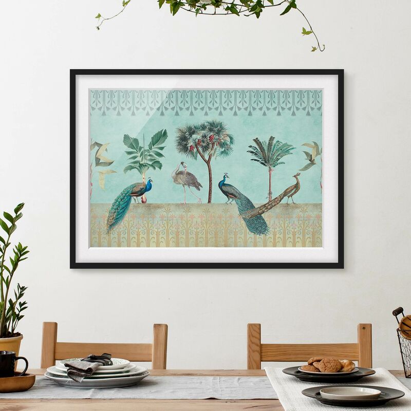 Póster enmarcado - Vintage Collage - Uccello tropicale con palme Dimensión LxA: 18cm x 24cm, Marco: Negro
Póster enmarcado - Vintage Collage - Uccello tropicale con palme Dimensión LxA: 18cm x 24cm, Marco: Negro