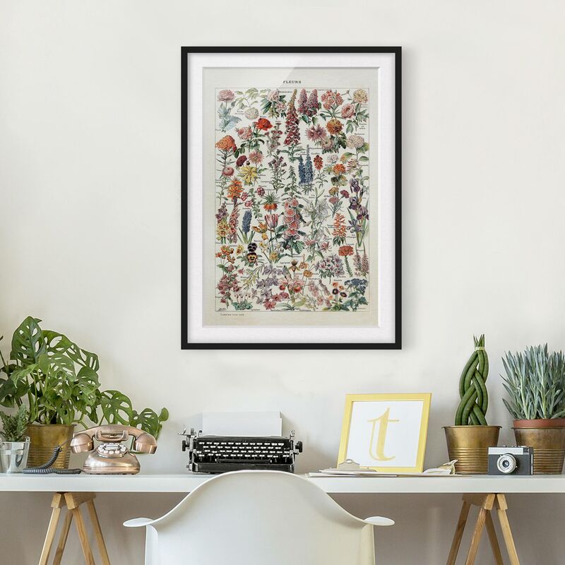 Póster enmarcado - Vintage Consiglio Fiori V Dimensión LxA: 40cm x 30cm, Marco: Negro
Póster enmarcado - Vintage Consiglio Fiori V Dimensión LxA: 40cm x 30cm, Marco: Negro