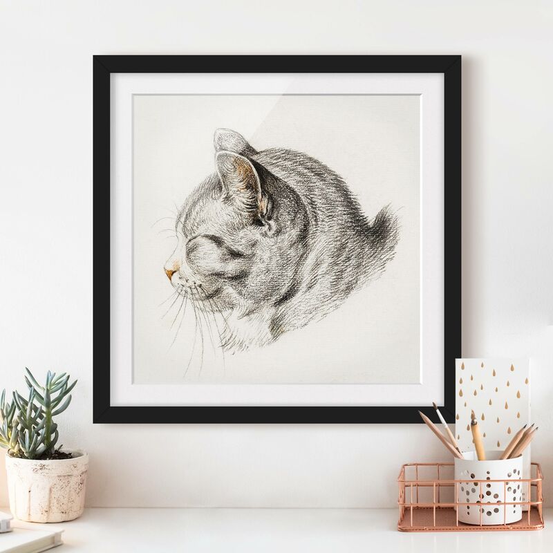 Póster enmarcado - Vintage Disegno Cat III Dimensión LxA: 30cm x 30cm, Marco: Negro
Póster enmarcado - Vintage Disegno Cat III Dimensión LxA: 30cm x 30cm, Marco: Negro
