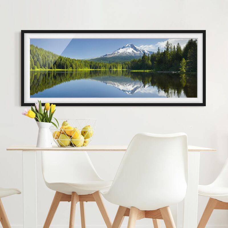 Póster enmarcado - Vulcano Con Wasserspiegelung Dimensión LxA: 30cm x 75cm, Marco: Negro
Póster enmarcado - Vulcano Con Wasserspiegelung Dimensión LxA: 30cm x 75cm, Marco: Negro