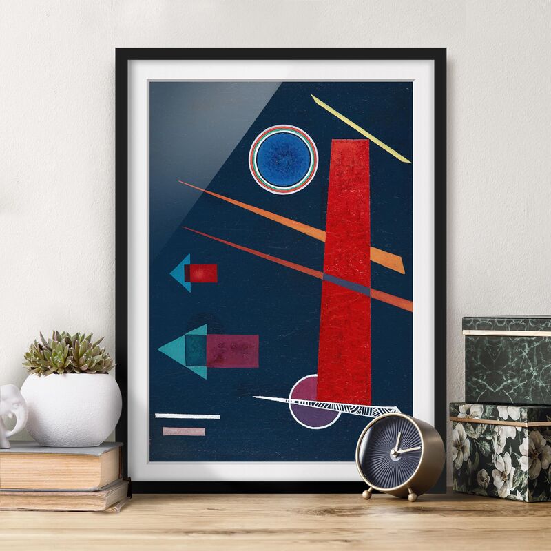 Póster enmarcado - Wassily Kandinsky - Powerful Red Dimensión LxA: 40cm x 30cm, Marco: Negro
Póster enmarcado - Wassily Kandinsky - Powerful Red Dimensión LxA: 40cm x 30cm, Marco: Negro