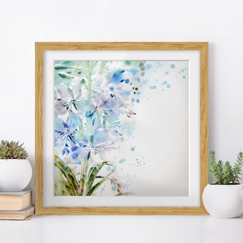 Póster enmarcado - Watercolor Flowers Lilies Dimensión LxA: 70cm x 70cm, Marco: Roble
Póster enmarcado - Watercolor Flowers Lilies Dimensión LxA: 70cm x 70cm, Marco: Roble