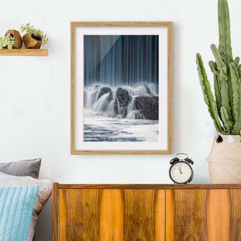 Póster enmarcado - Waterfall In Finland Dimensión LxA: 24cm x 18cm, Marco: Roble
Póster enmarcado - Waterfall In Finland Dimensión LxA: 24cm x 18cm, Marco: Roble