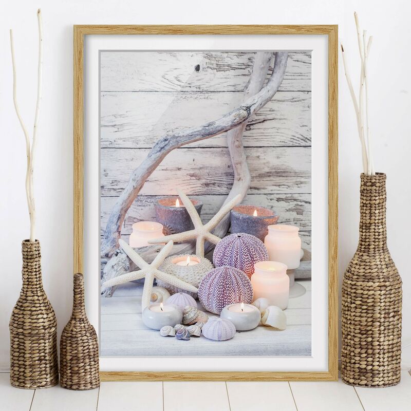Póster enmarcado - Wellness Starfish Decoration Dimensión LxA: 40cm x 30cm, Marco: Roble
Póster enmarcado - Wellness Starfish Decoration Dimensión LxA: 40cm x 30cm, Marco: Roble