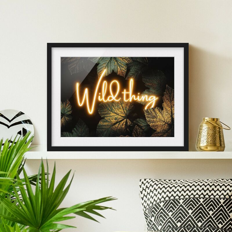 Póster enmarcado - Wild Thing Golden Leaves Dimensión LxA: 40cm x 55cm, Marco: Negro
Póster enmarcado - Wild Thing Golden Leaves Dimensión LxA: 40cm x 55cm, Marco: Negro