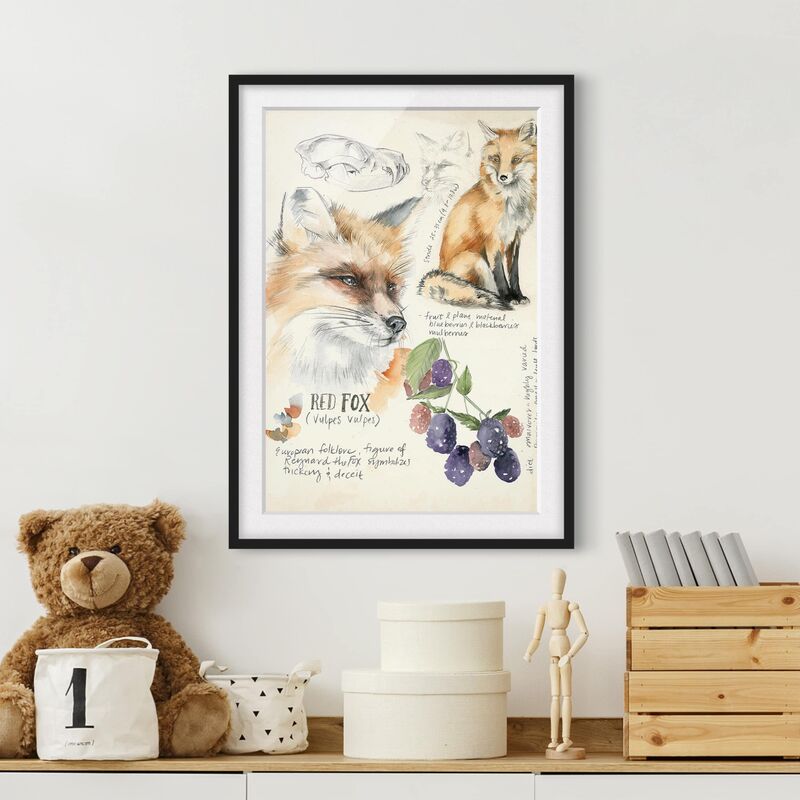 Póster enmarcado - Wilderness Journal - Fuchs Dimensión LxA: 70cm x 50cm, Marco: Negro
Póster enmarcado - Wilderness Journal - Fuchs Dimensión LxA: 70cm x 50cm, Marco: Negro