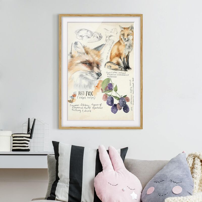 Póster enmarcado - Wilderness Journal - Fuchs Dimensión LxA: 70cm x 50cm, Marco: Roble
Póster enmarcado - Wilderness Journal - Fuchs Dimensión LxA: 70cm x 50cm, Marco: Roble