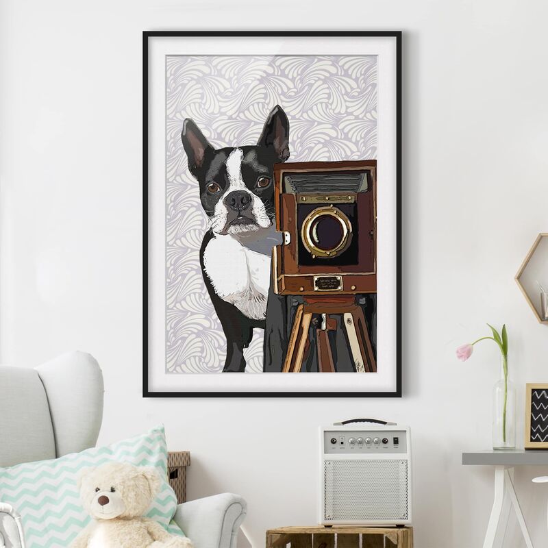 Póster enmarcado - Wildlife Photographer Terrier Dimensión LxA: 24cm x 18cm, Marco: Negro
Póster enmarcado - Wildlife Photographer Terrier Dimensión LxA: 24cm x 18cm, Marco: Negro