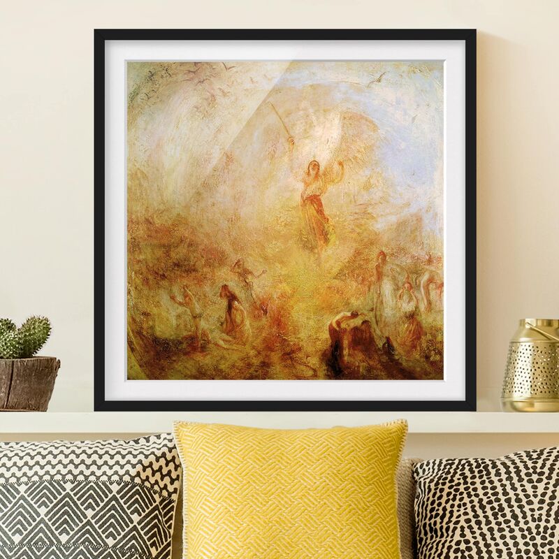 Póster enmarcado - William Turner - Angel In Front Of The Sun Dimensión LxA: 70cm x 70cm, Marco: Negro
Póster enmarcado - William Turner - Angel In Front Of The Sun Dimensión LxA: 70cm x 70cm, Marco: Negro