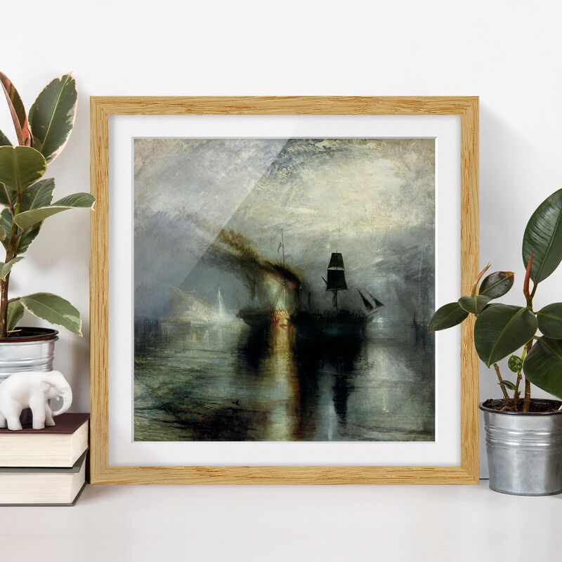 Póster enmarcado - William Turner - Peace Dimensión LxA: 50cm x 50cm, Marco: Roble
Póster enmarcado - William Turner - Peace Dimensión LxA: 50cm x 50cm, Marco: Roble