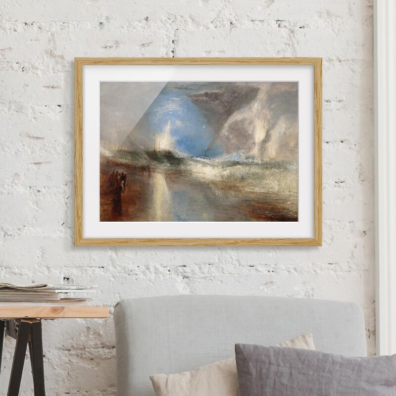 Póster enmarcado - William Turner - Rockets Dimensión LxA: 18cm x 24cm, Marco: Roble
Póster enmarcado - William Turner - Rockets Dimensión LxA: 18cm x 24cm, Marco: Roble