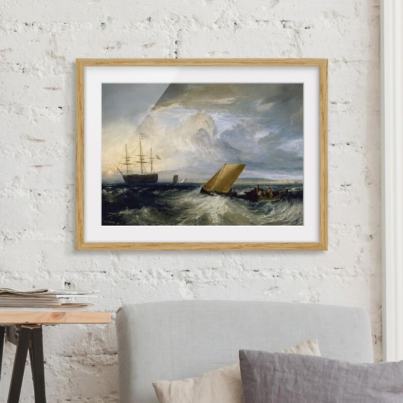 Póster enmarcado - William Turner - Sheerness Dimensión LxA: 30cm x 40cm, Marco: Roble
Póster enmarcado - William Turner - Sheerness Dimensión LxA: 30cm x 40cm, Marco: Roble