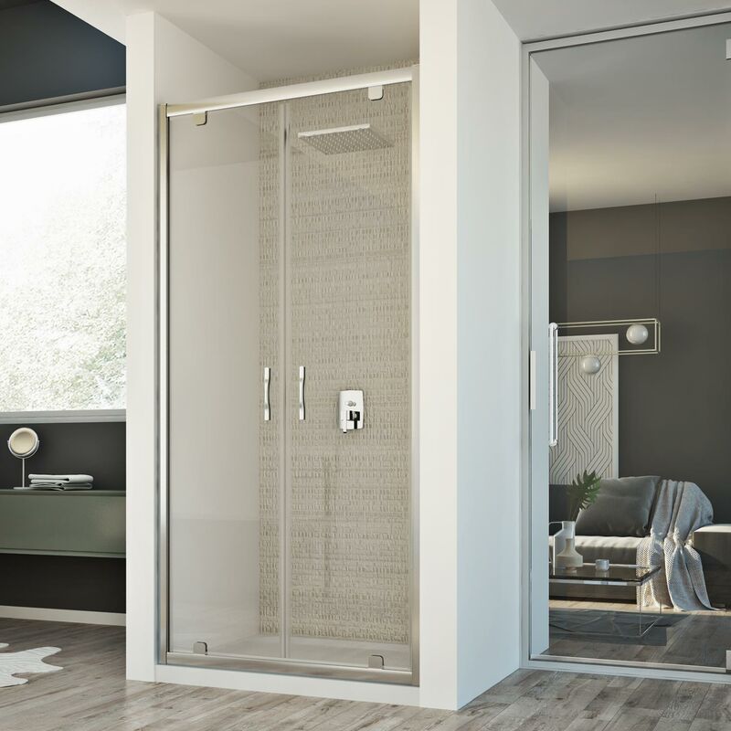 Puerta de ducha abatible vidrio transparente h 198 mod. Cristal 2 Hojas 130 cm
Puerta de ducha abatible vidrio transparente h 198 mod. Cristal 2 Hojas 130 cm