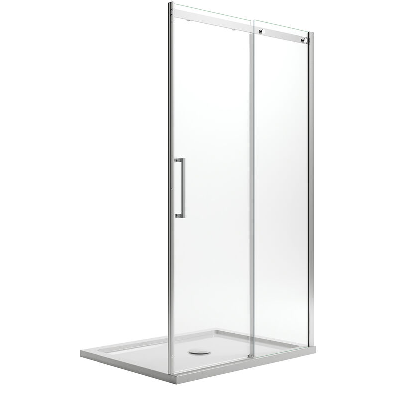 Puerta de ducha con easy-clean h 200 mod. Prime 120 cm vidrio transparente 8 mm versión derecha
Puerta de ducha con easy-clean h 200 mod. Prime 120 cm vidrio transparente 8 mm versión derecha