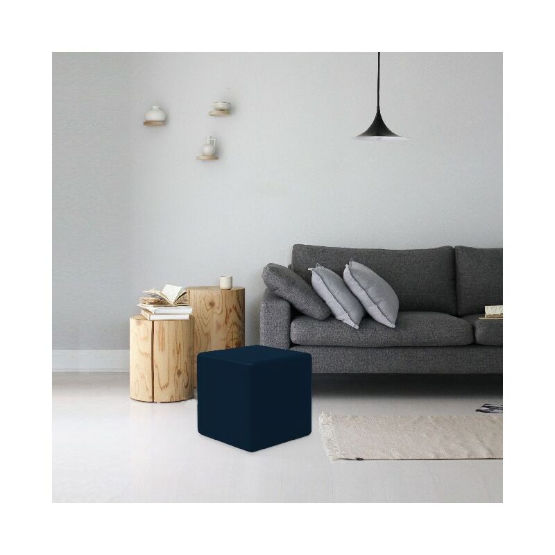 Puf Square - Cubo, Cuadrado - Reposapie's - Indigo en Madera, Terciopelo, 34 x 34 x 37 cm
Puf Square - Cubo, Cuadrado - Reposapie's - Indigo en Madera, Terciopelo, 34 x 34 x 37 cm