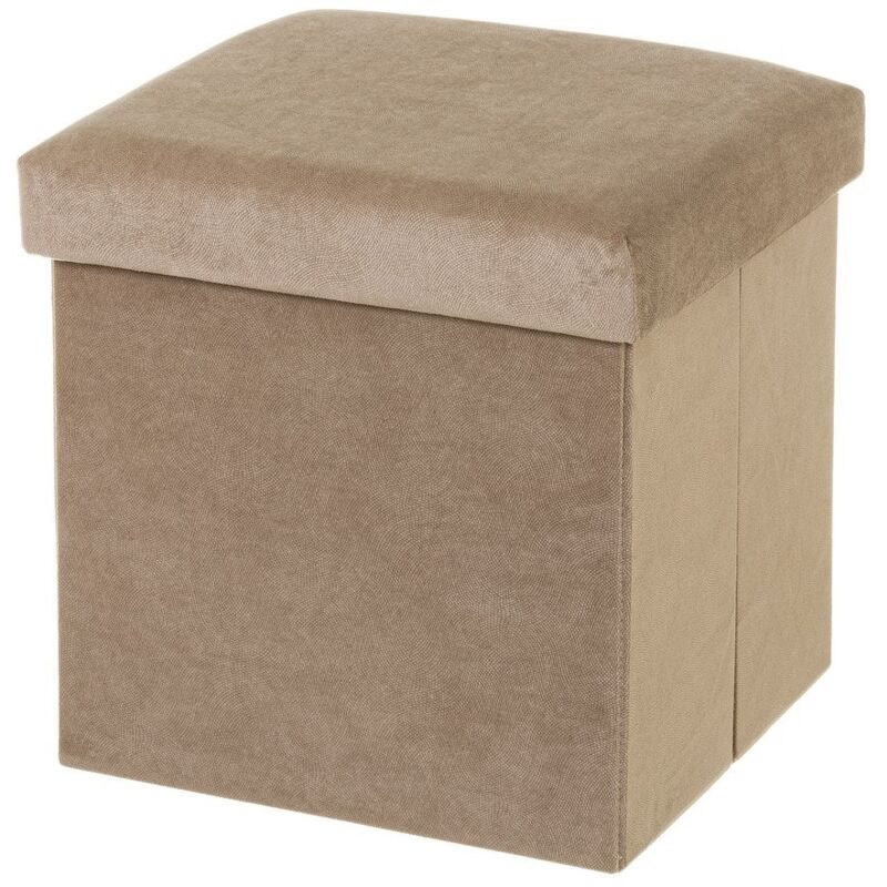 Púff arcón plegable marrón vintage de terciopelo de 38x38x38 cm
Púff arcón plegable marrón vintage de terciopelo de 38x38x38 cm