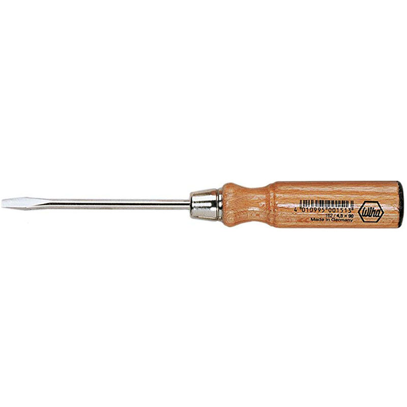 Destornillador 162 filos de corte 4,5 mm longitud de la hoja 90 mm tamaño de madera
Destornillador 162 filos de corte 4,5 mm longitud de la hoja 90 mm tamaño de madera