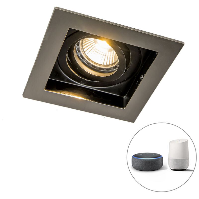 + Moderno Foco de empotrar acero bombilla-Wifi GU10 - CARREE Acero Cuadrada Adecuado para LED Max. 1 x 5 Watt - Qazqa
+ Moderno Foco de empotrar acero bombilla-Wifi GU10 - CARREE Acero Cuadrada Adecuado para LED Max. 1 x 5 Watt - Qazqa