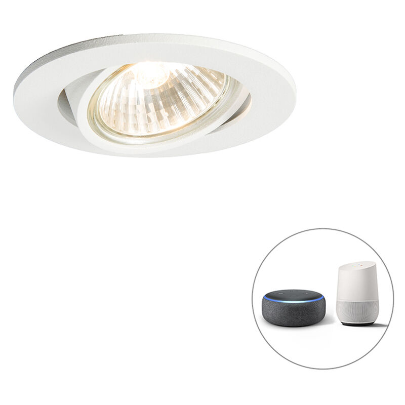 + Moderno Foco empotrable orientable blanco bombilla-WiFi-GU10 - CISCO Aluminio Redonda Adecuado para LED Max. 1 x 5 Watt - Qazqa
+ Moderno Foco empotrable orientable blanco bombilla-WiFi-GU10 - CISCO Aluminio Redonda Adecuado para LED Max. 1 x 5 Watt - Qazqa