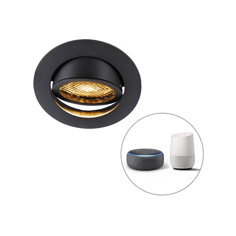 + Moderno Foco empotrable negro bombilla-WiFi GU10 orientable - UDE HONEY Aluminio Redonda Adecuado para LED Max. 1 x 5 Watt - Qazqa
+ Moderno Foco empotrable negro bombilla-WiFi GU10 orientable - UDE HONEY Aluminio Redonda Adecuado para LED Max. 1 x 5 Watt - Qazqa