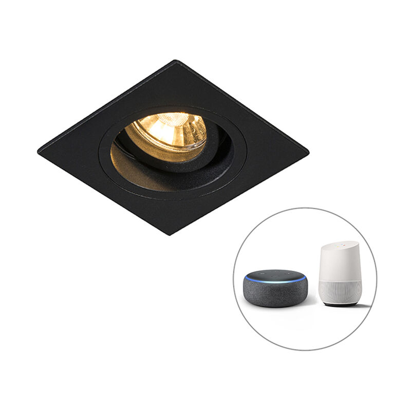 + Moderno Foco empotrable cuadrado negro bombilla-Wifi-GU10 - CHUCK Acero Cuadrada Adecuado para LED Max. 1 x 5 Watt - Qazqa
+ Moderno Foco empotrable cuadrado negro bombilla-Wifi-GU10 - CHUCK Acero Cuadrada Adecuado para LED Max. 1 x 5 Watt - Qazqa