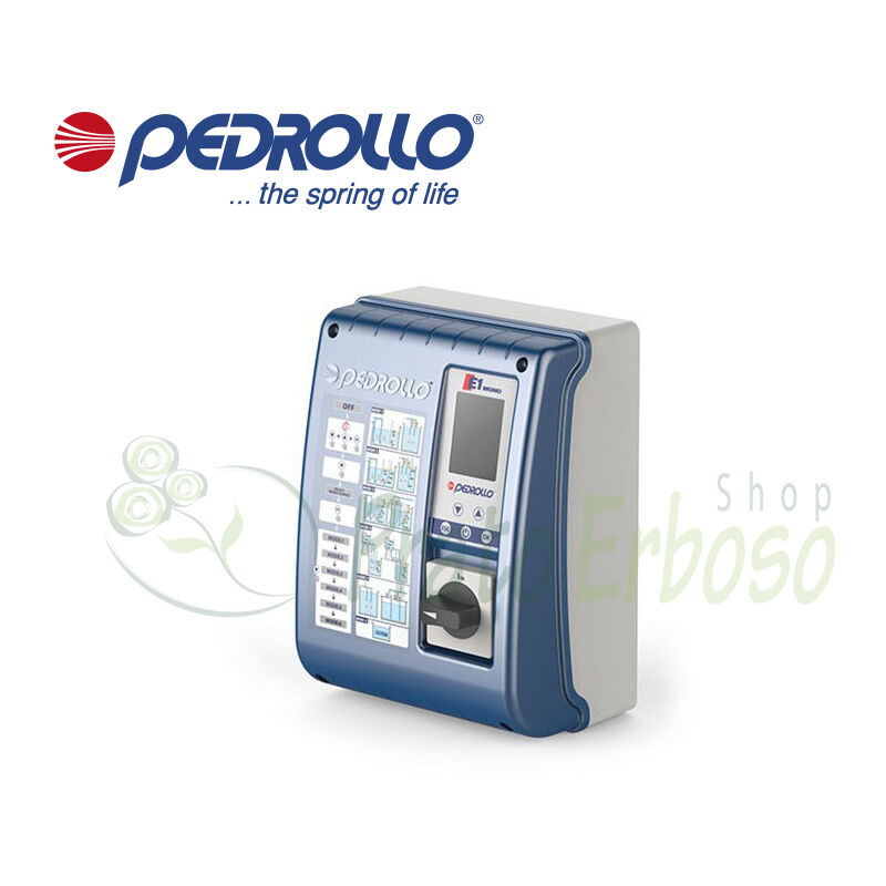 Pedrollo - QE 2-TRI / 2 - Cuadro electrónico para grupo de presión trifásico de 7,5 CV
Pedrollo - QE 2-TRI / 2 - Cuadro electrónico para grupo de presión trifásico de 7,5 CV