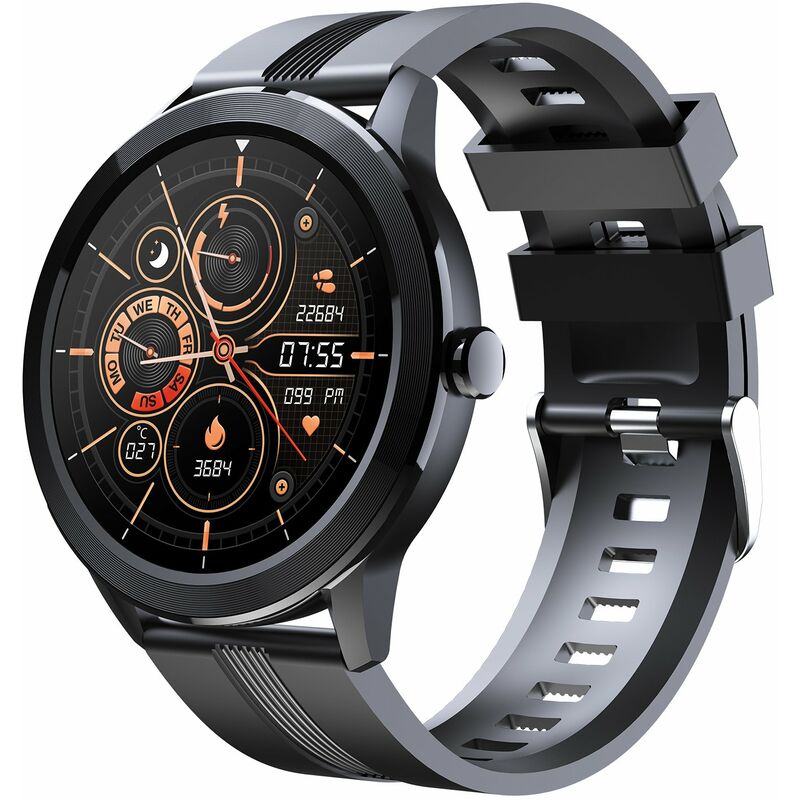 QS29 Reloj deportivo con pulsera inteligente Pantalla tactil completa IPS de 1,28 pulgadas BT5.0 IP67 Impermeable Temperatura corporal / Sueno /
QS29 Reloj deportivo con pulsera inteligente Pantalla tactil completa IPS de 1,28 pulgadas BT5.0 IP67 Impermeable Temperatura corporal / Sueno /