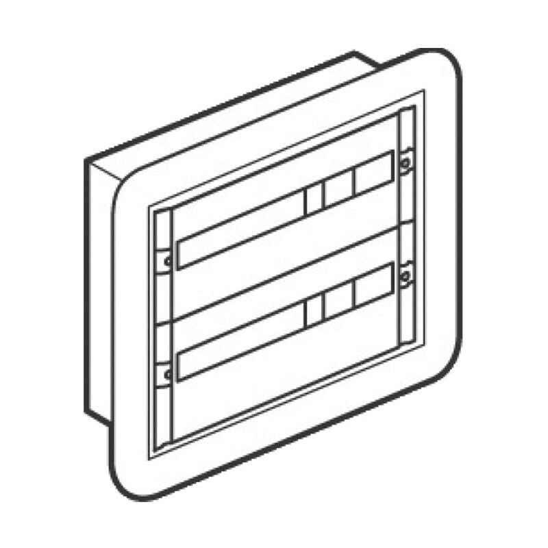 Bticino Quadro Da Parete Moduli Componibile Sdx P Pvc Ip P