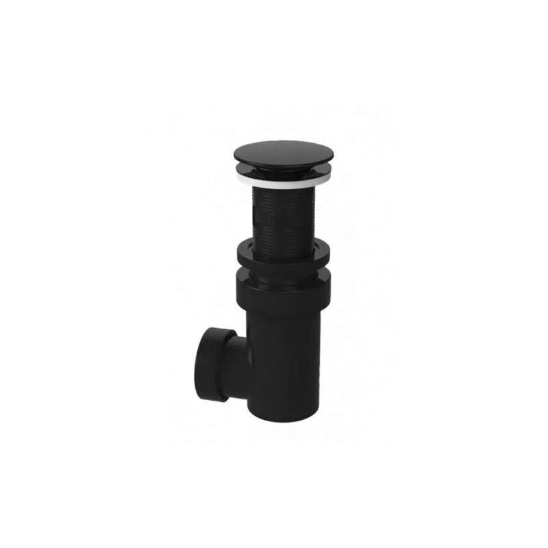 Desagüe universal con sifón integrado Sifón para lavabo, válvula click-clack D. 65 mm, ABS negro
Desagüe universal con sifón integrado Sifón para lavabo, válvula click-clack D. 65 mm, ABS negro