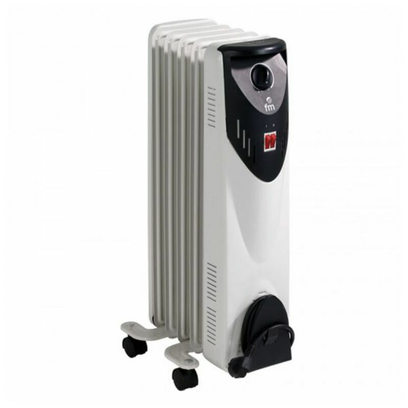 Radiador de Aceite (5 cuerpos) Grupo FM RW-10 1000W Blanco 1000W 400 W/600 W/1000 W
Radiador de Aceite (5 cuerpos) Grupo FM RW-10 1000W Blanco 1000W 400 W/600 W/1000 W