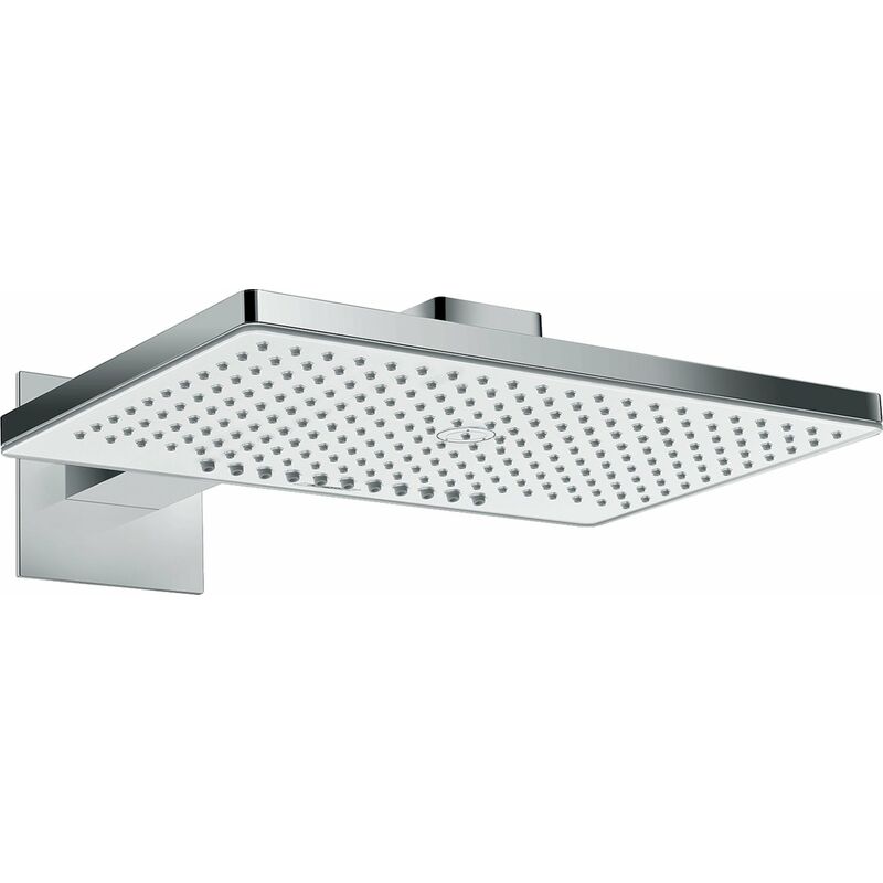 Cabezal de ducha Hansgrohe Rainmaker Select 460 2jet con brazo de ducha 460 mm, color: Cromado / Blanco - 24005400
Cabezal de ducha Hansgrohe Rainmaker Select 460 2jet con brazo de ducha 460 mm, color: Cromado / Blanco - 24005400
