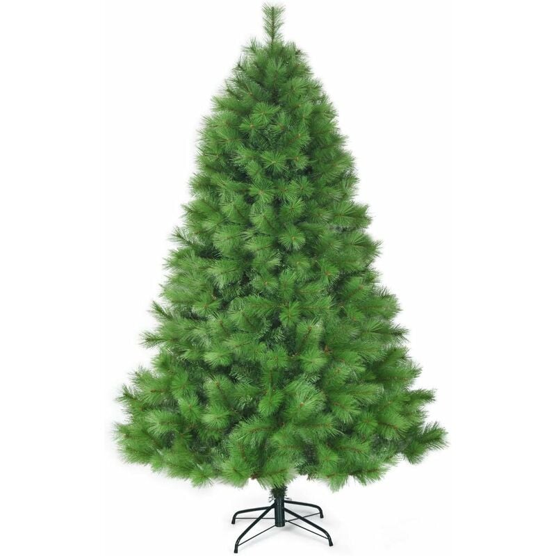 Árbol de Navidad Artificial de 210 cm Árbol de Navidad de con Soporte de Metal y Agujas de PVC Navidad Decoración para Hogar Oficina Fiesta Altura
Árbol de Navidad Artificial de 210 cm Árbol de Navidad de con Soporte de Metal y Agujas de PVC Navidad Decoración para Hogar Oficina Fiesta Altura