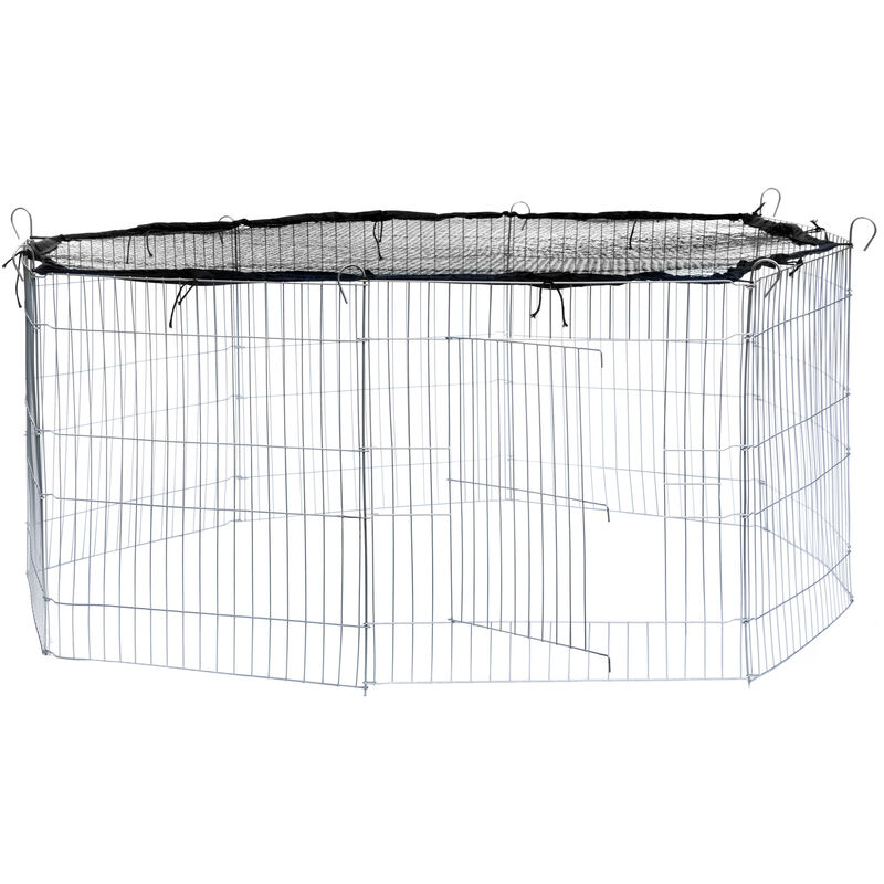 Tectake - Recinto al aire libre con red de seguridad Ø 145cm - jaula para conejos con red de seguridad, caseta para conejo con rejilla métalica
Tectake - Recinto al aire libre con red de seguridad Ø 145cm - jaula para conejos con red de seguridad, caseta para conejo con rejilla métalica