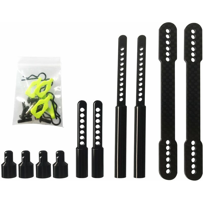 Happyshopping - Reemplazo de metal de columna de carcasa delantera y trasera para Axial scx10 90046 90047 RC Car
Happyshopping - Reemplazo de metal de columna de carcasa delantera y trasera para Axial scx10 90046 90047 RC Car