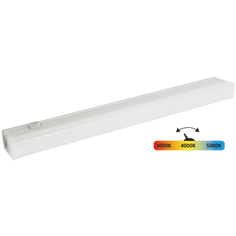 Regleta Led T5 regulable en temperatura con interruptor 18W 1980Lm 1200mm (Led Hispania TRLH120X18B)
Regleta Led T5 regulable en temperatura con interruptor 18W 1980Lm 1200mm (Led Hispania TRLH120X18B)