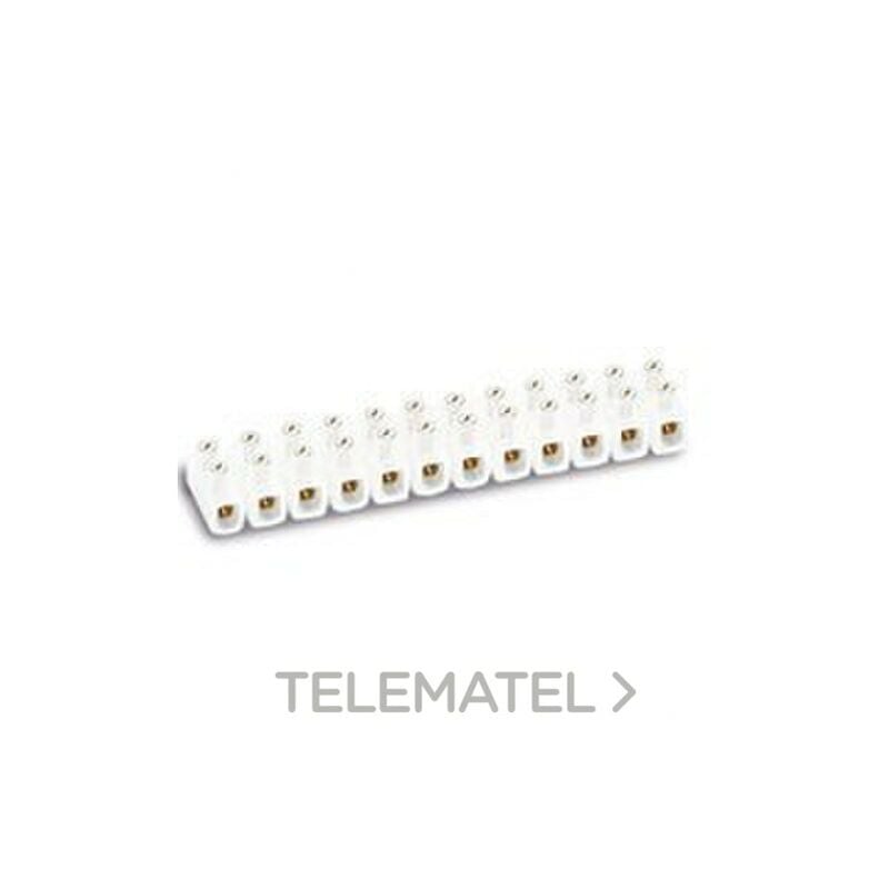 REGLETA NYLBLOC 6MM2 BLANCA 034276 - Legrand