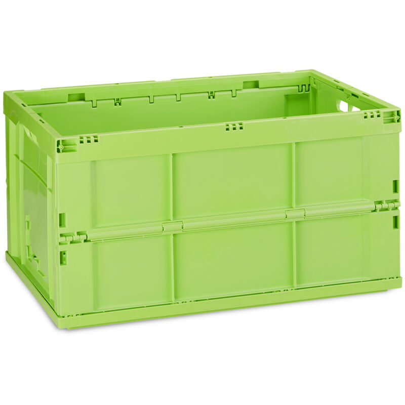 Pack de 10 Cajas de Almacenaje Plegables 60 L, Plástico, Verde, Pack de 5 Cajas de Almacenaje Plegables 60 L, Plástico, Verde, 31.5 x 58.5 x 40 cm
Pack de 10 Cajas de Almacenaje Plegables 60 L, Plástico, Verde, Pack de 5 Cajas de Almacenaje Plegables 60 L, Plástico, Verde, 31.5 x 58.5 x 40 cm