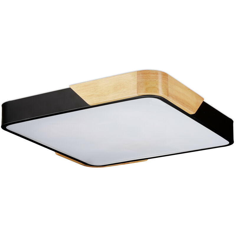 Plafoniera Quadrata Con Luci A Led Applique Da Soffitto 36W Hxlxp 5