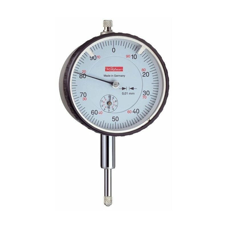 Reloj comparador M2T V 10 mm de diámetro Fuerza de medición reducida de 0,01 mm con calibre KÄFER
Reloj comparador M2T V 10 mm de diámetro Fuerza de medición reducida de 0,01 mm con calibre KÄFER
