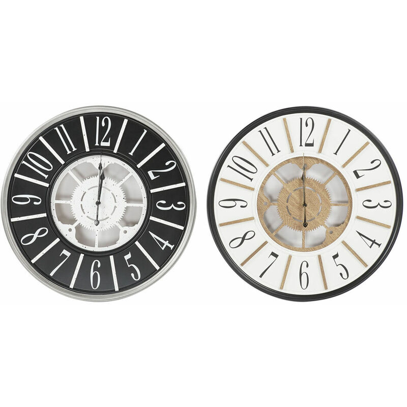 Reloj de Pared DKD Home Decor Blanco Marrón Negro Hierro Madera MDF (2 pcs) (60 x 5 x 60 cm)
Reloj de Pared DKD Home Decor Blanco Marrón Negro Hierro Madera MDF (2 pcs) (60 x 5 x 60 cm)