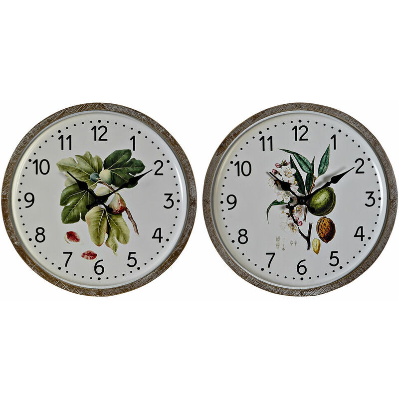Reloj de Pared DKD Home Decor Blanco Metal Hojas Madera MDF (2 pcs) (30.5 x 3 x 30.5 cm)
Reloj de Pared DKD Home Decor Blanco Metal Hojas Madera MDF (2 pcs) (30.5 x 3 x 30.5 cm)